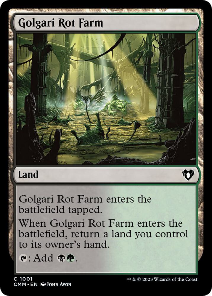 Golgari Rot Farm 1001 (Commander Masters)  | Good Games Adelaide SA