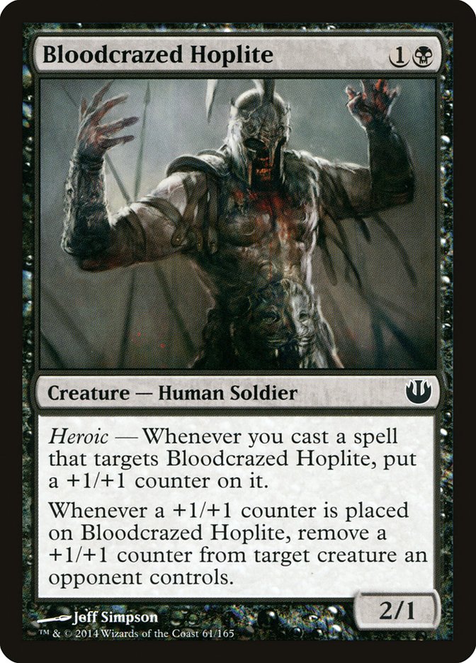 Bloodcrazed Hoplite 61 (Journey Into Nyx)  | Good Games Adelaide SA