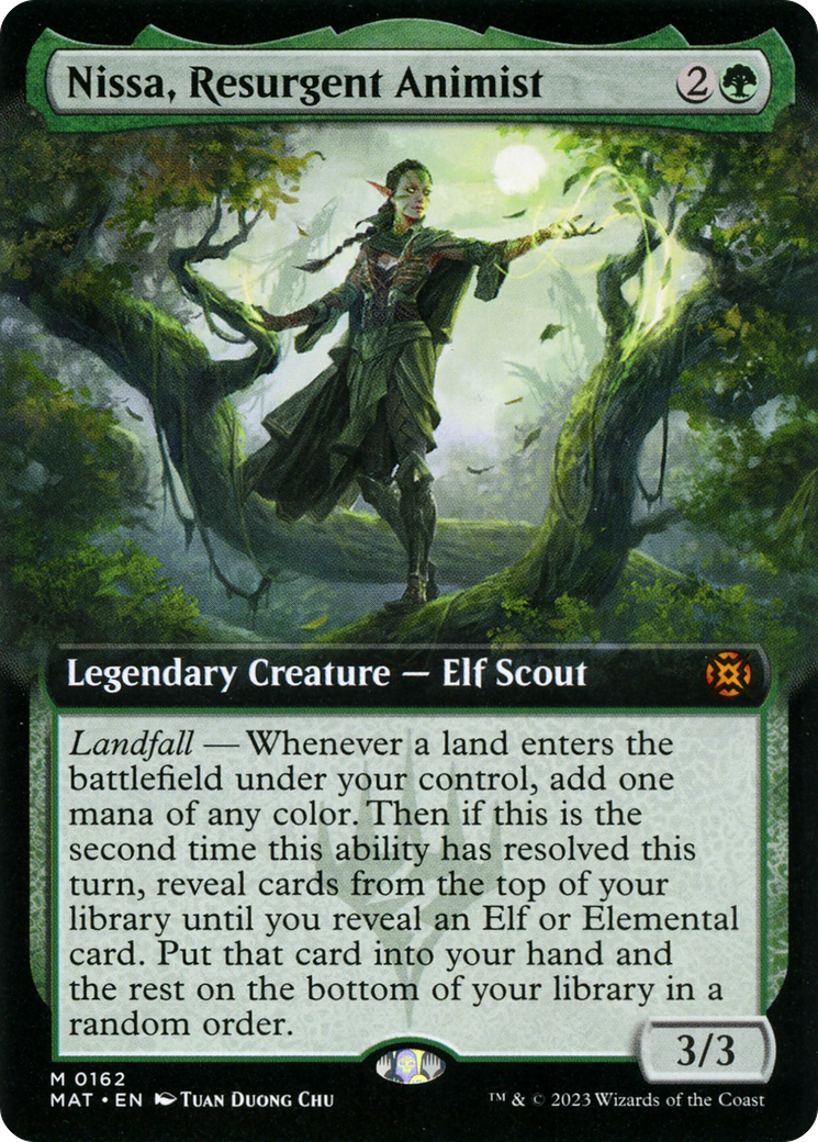 Nissa, Resurgent Animist (Extended Art) [March of the Machine: The Aftermath] | Good Games Adelaide SA