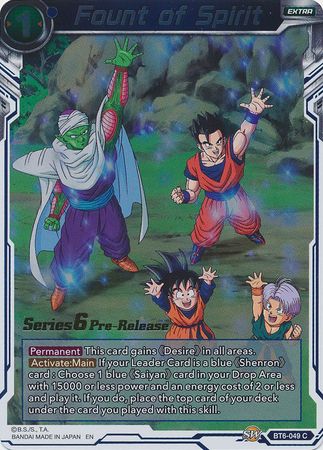 Fount of Spirit (Destroyer Kings) [BT6-049_PR] | Good Games Adelaide SA