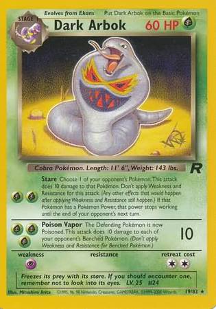 Dark Arbok (19/82) (W Stamped Promo) [Team Rocket Unlimited] | Good Games Adelaide SA