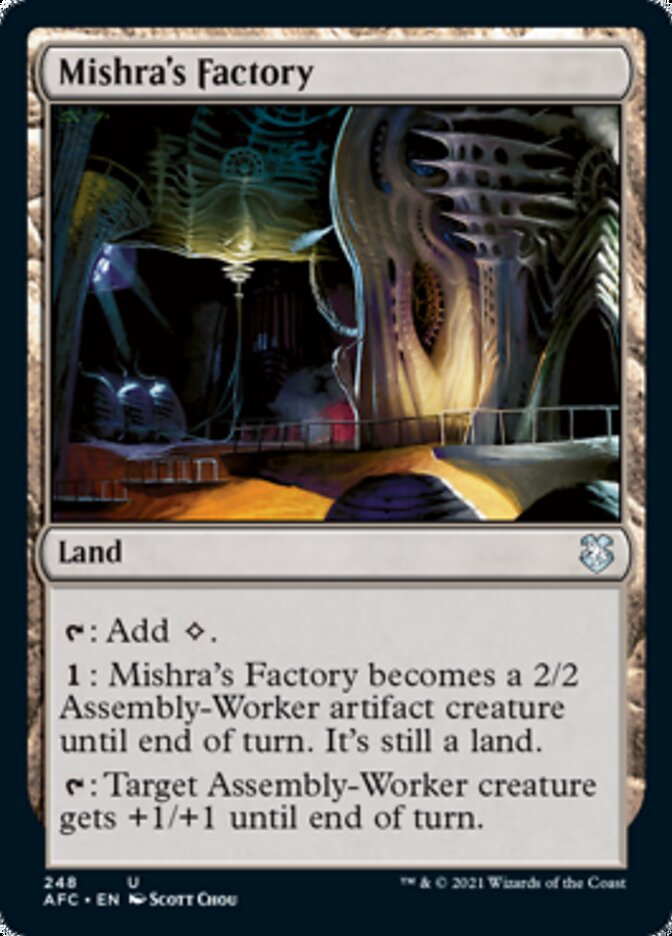 Mishra's Factory [Dungeons & Dragons: Adventures in the Forgotten Realms Commander] | Good Games Adelaide SA