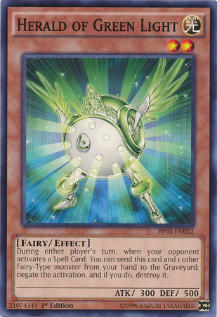 Herald of Green Light [BP03-EN022] Common | Good Games Adelaide SA
