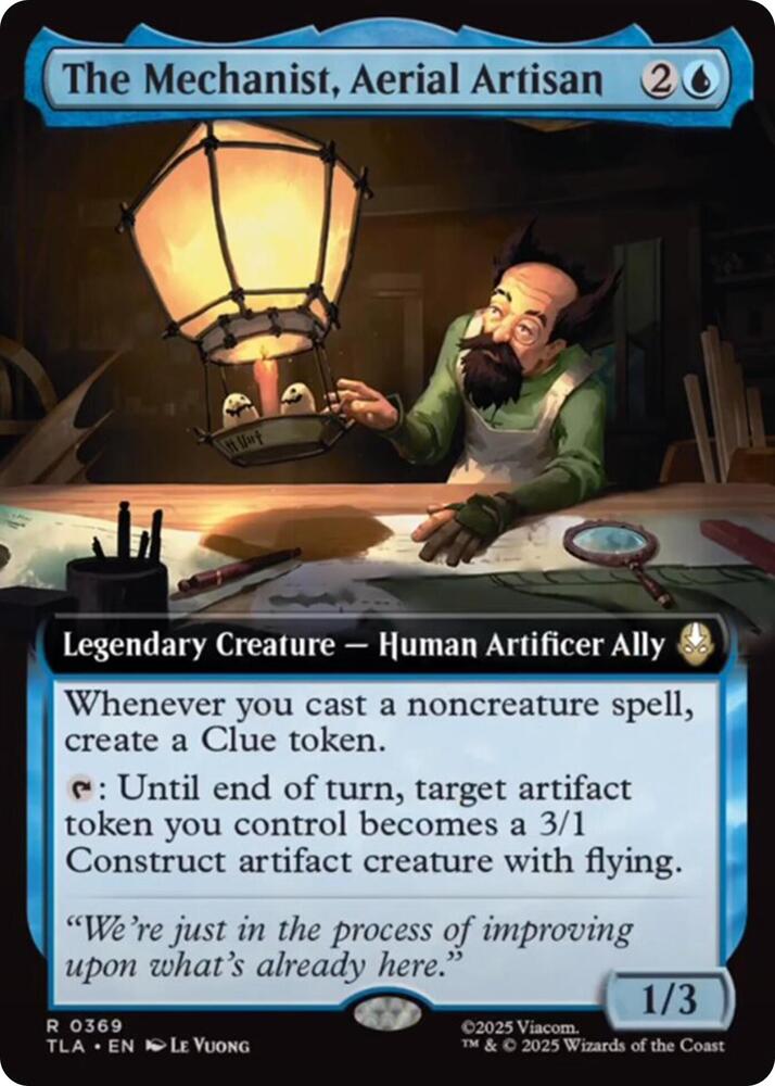 The Mechanist, Aerial Artisan 369 (Avatar: The Last Airbender)  - Foil | Good Games Adelaide SA