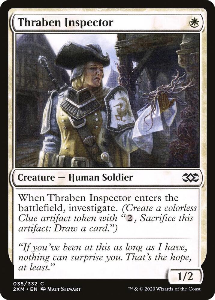 Thraben Inspector 35 (Double Masters)  - Foil | Good Games Adelaide SA