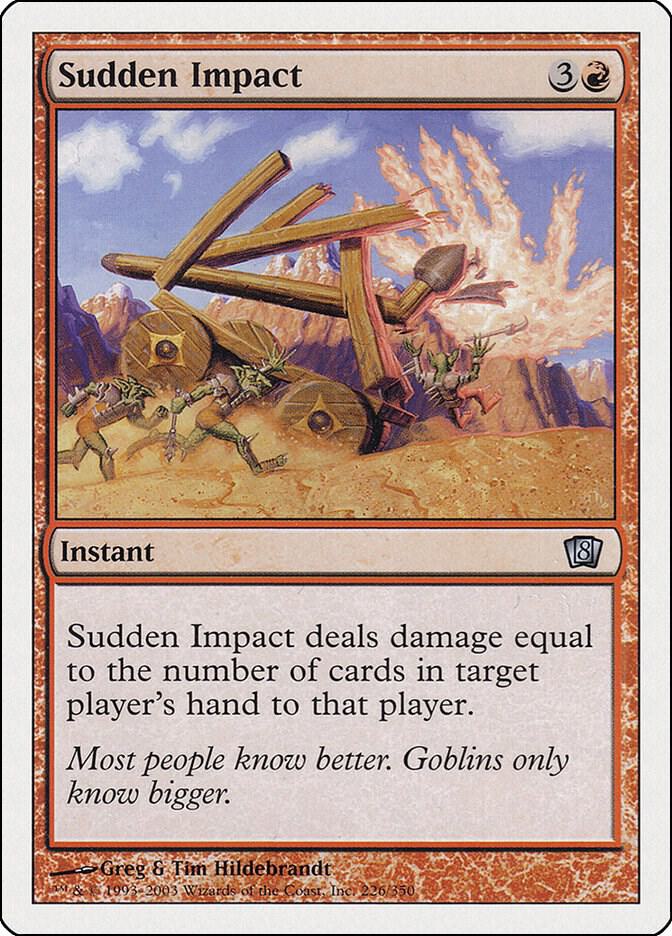 Sudden Impact 226 (8th Edition)  - Foil | Good Games Adelaide SA