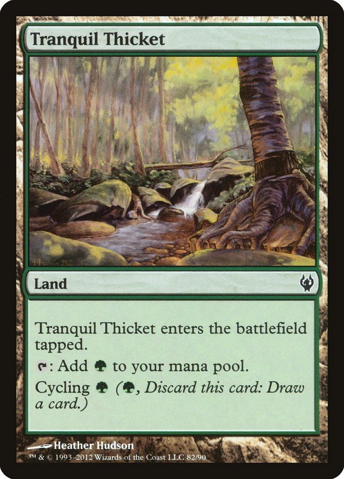 Tranquil Thicket [Duel Decks: Izzet vs. Golgari] | Good Games Adelaide SA