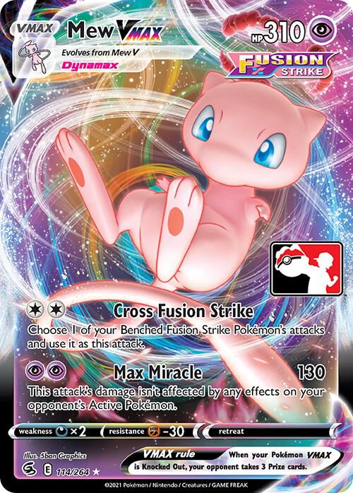 Mew VMAX Series 2 114/264 (Prize Pack Series Cards)  - Holofoil | Good Games Adelaide SA