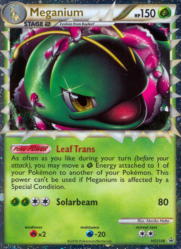 Meganium (HGSS08) [HeartGold & SoulSilver: Black Star Promos] | Good Games Adelaide SA
