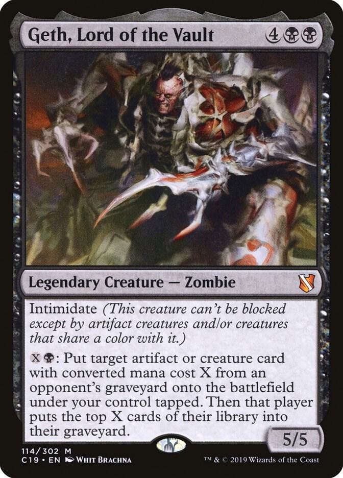 Geth, Lord of the Vault 114 (Commander 2019)  | Good Games Adelaide SA