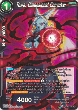 Towa, Dimensional Convoker (BT12-141) [Vicious Rejuvenation Prerelease Promos] | Good Games Adelaide SA