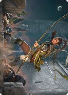 Legolas Counter of Kills Art Card 17 (Art Series: Universes Beyond: The Lord of the Rings: Tales of Middle-earth)  | Good Games Adelaide SA