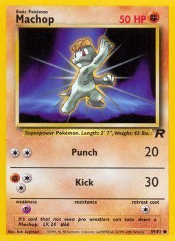 Machop (59/82) [Team Rocket Unlimited] | Good Games Adelaide SA