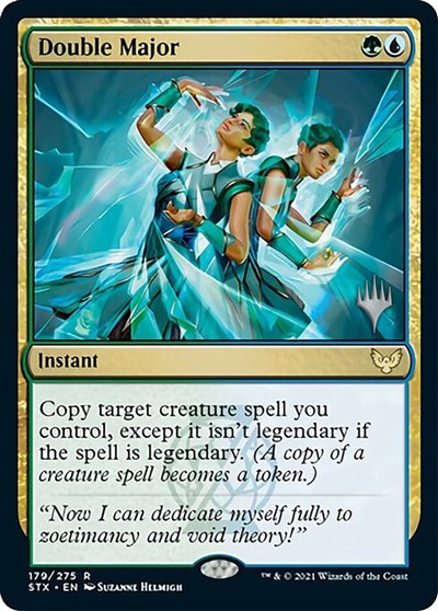 Double Major (Promo Pack) [Strixhaven: School of Mages Promos] | Good Games Adelaide SA