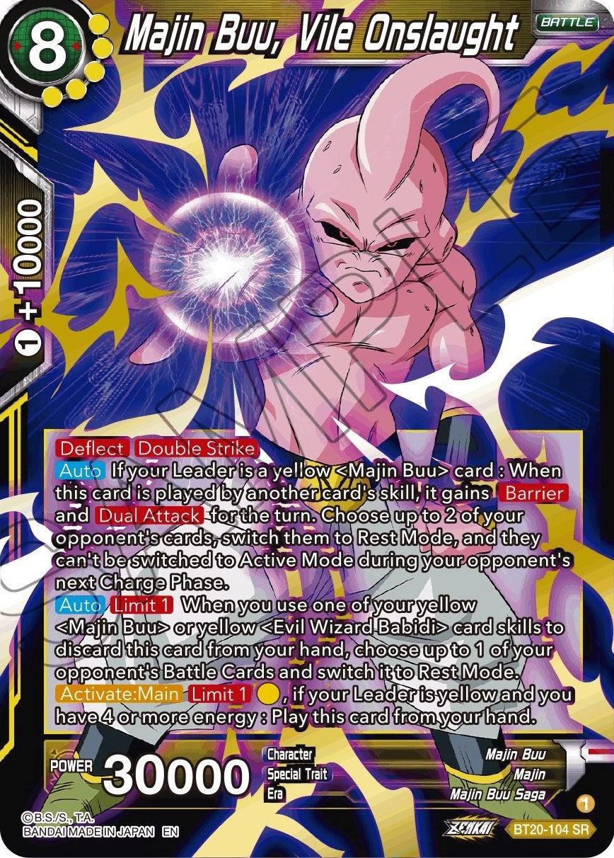 Majin Buu, Vile Onslaught (BT20-104) [Power Absorbed] | Good Games Adelaide SA