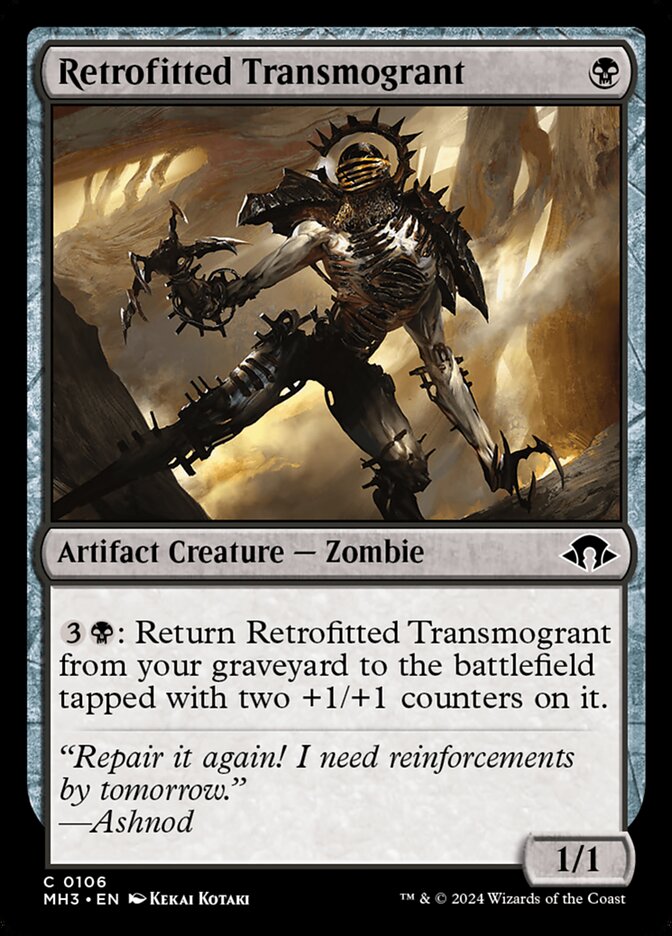 Retrofitted Transmogrant 106 (Modern Horizons 3)  - Foil | Good Games Adelaide SA