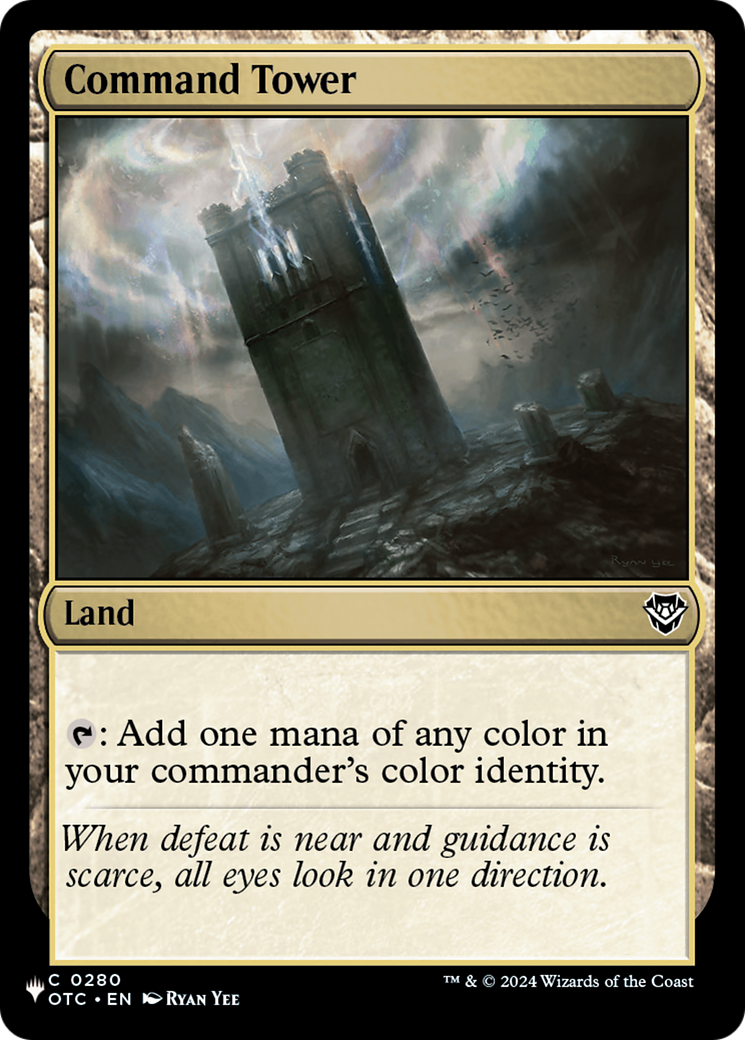 Command Tower (OTC) [The List] | Good Games Adelaide SA