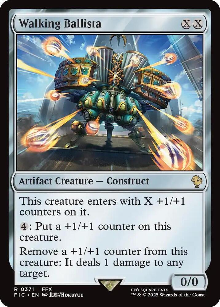 Walking Ballista 371 (Commander: FINAL FANTASY)  - Foil | Good Games Adelaide SA