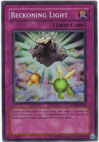 Beckoning Light [TU02-EN005] Super Rare | Good Games Adelaide SA