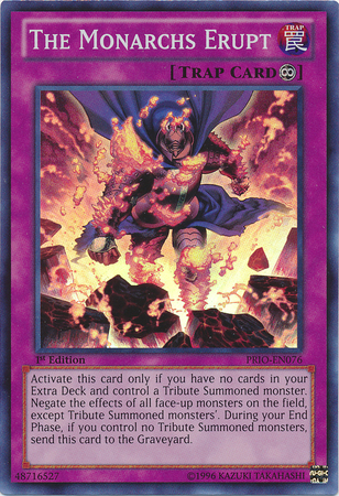 The Monarchs Erupt [PRIO-EN076] Super Rare | Good Games Adelaide SA