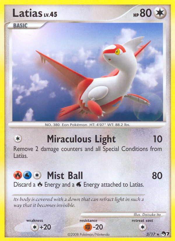 Latias (3/17) [POP Series 7] | Good Games Adelaide SA