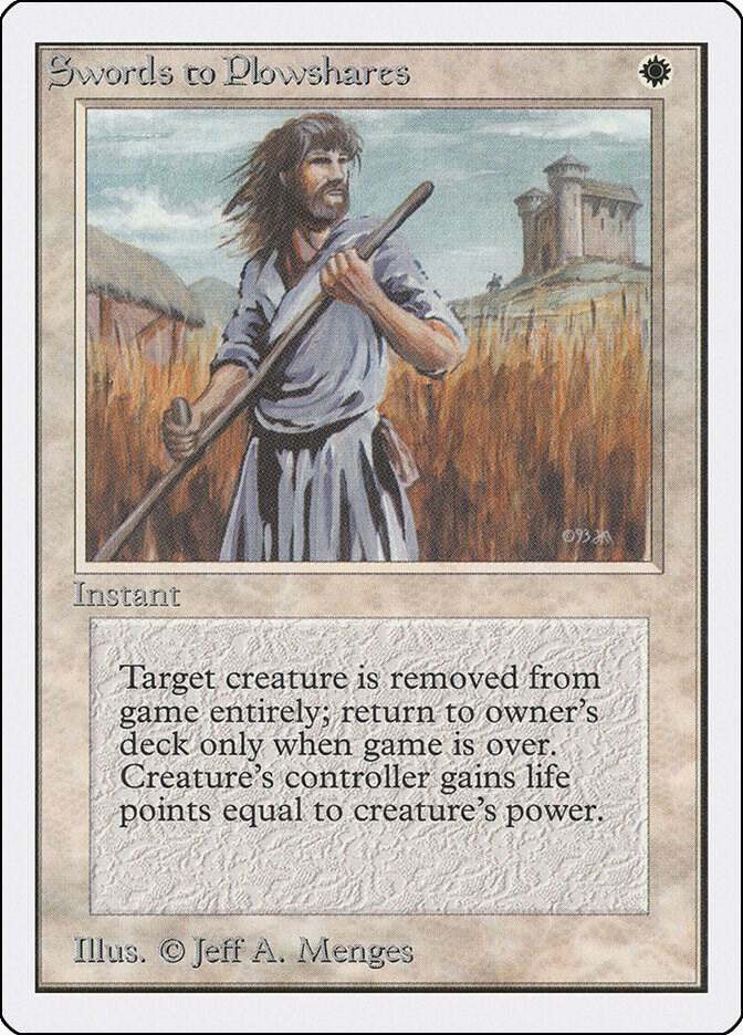 Swords to Plowshares  (Unlimited Edition)  | Good Games Adelaide SA