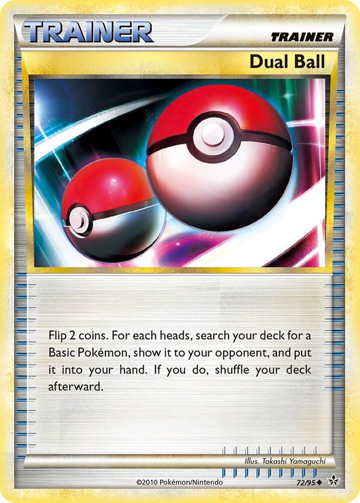 Dual Ball 72/95 (Unleashed)  - Reverse Holofoil | Good Games Adelaide SA