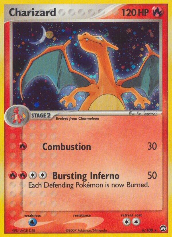 Charizard 6/108 (Power Keepers)  - Holofoil | Good Games Adelaide SA