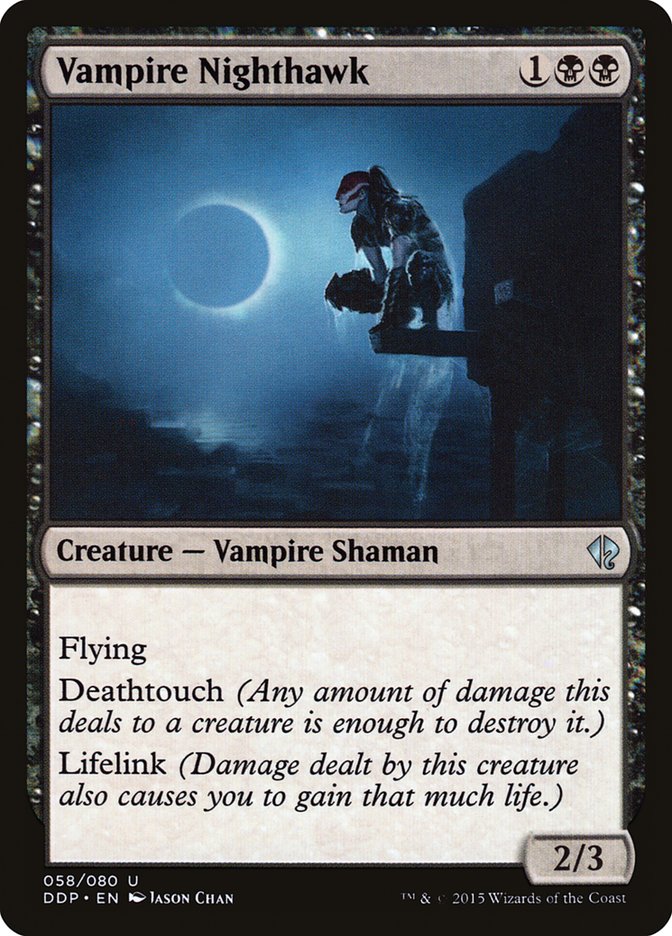 Vampire Nighthawk [Duel Decks: Zendikar vs. Eldrazi] | Good Games Adelaide SA