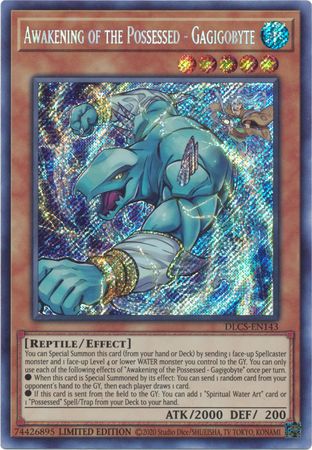 Awakening of the Possessed - Gagigobyte [DLCS-EN143] Secret Rare | Good Games Adelaide SA