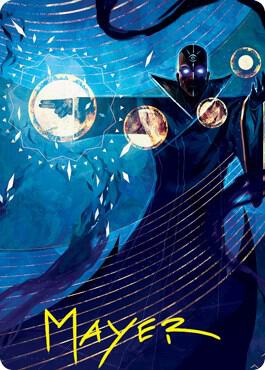 Negate Art Card Gold Stamped Signature 67 (Art Series: Strixhaven)  | Good Games Adelaide SA