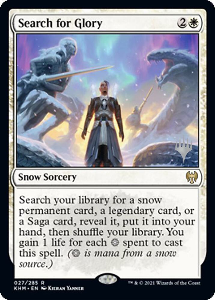 Search for Glory 27 (Promo Pack: Kaldheim)  - Foil | Good Games Adelaide SA