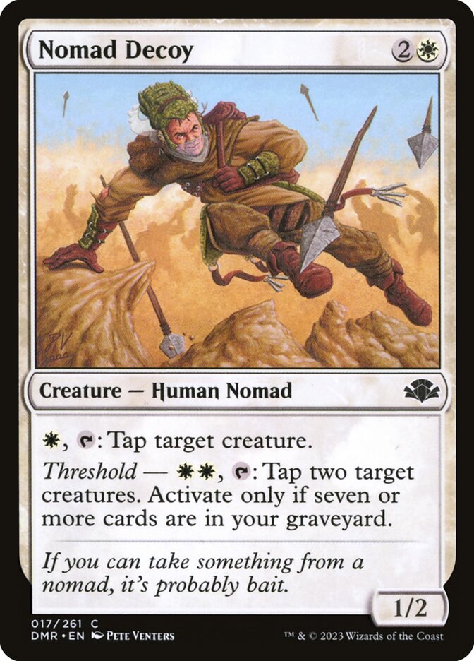 Nomad Decoy 17 (Dominaria Remastered)  - Foil | Good Games Adelaide SA