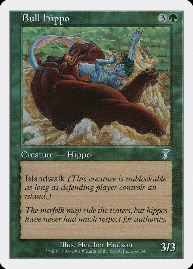 Bull Hippo 233 (7th Edition)  | Good Games Adelaide SA