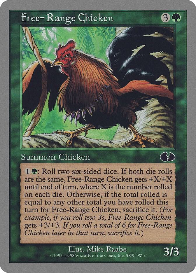 Free Range Chicken 58 (Unglued)  | Good Games Adelaide SA