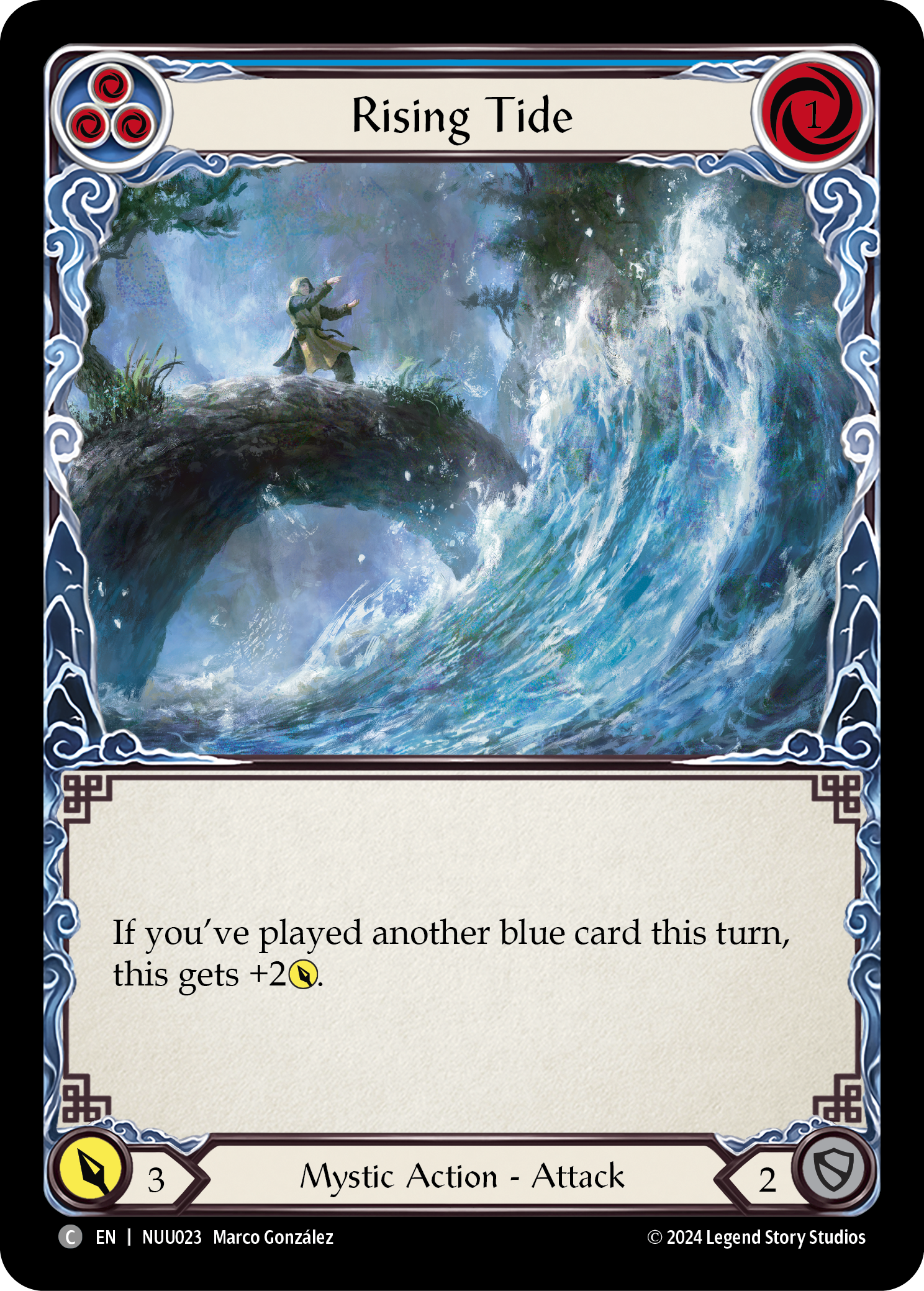 Rising Tide [NUU023] (Part of the Mistveil Nuu Blitz Deck) | Good Games Adelaide SA