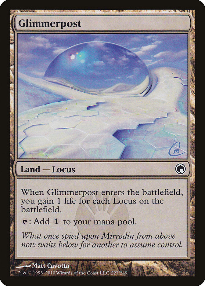 Glimmerpost 227 (Scars of Mirrodin)  - Foil | Good Games Adelaide SA