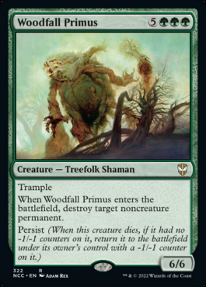Woodfall Primus [Streets of New Capenna Commander] | Good Games Adelaide SA