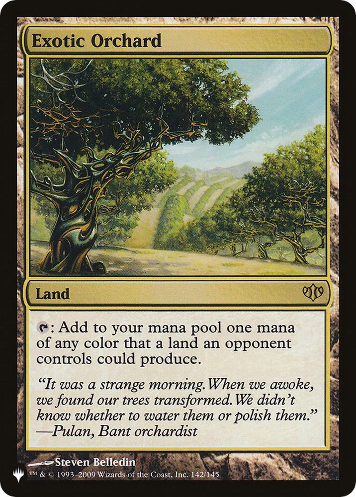 Exotic Orchard CON 142 (The List Reprints)  | Good Games Adelaide SA