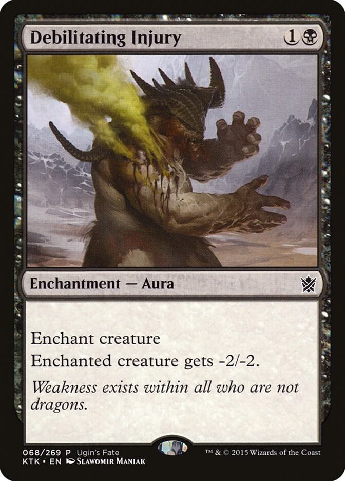 Debilitating Injury 68 (Ugin's Fate Promos)  | Good Games Adelaide SA