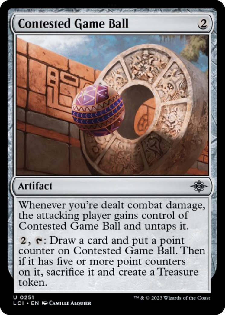 Contested Game Ball [The Lost Caverns of Ixalan] | Good Games Adelaide SA