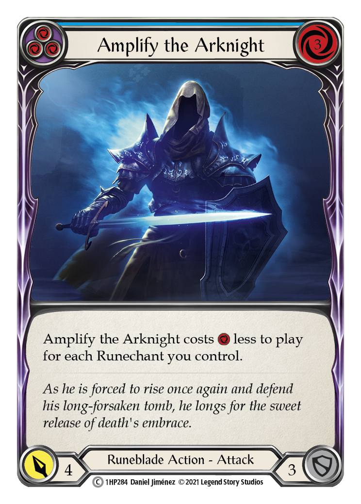 Amplify the Arknight (Blue) [1HP284] | Good Games Adelaide SA