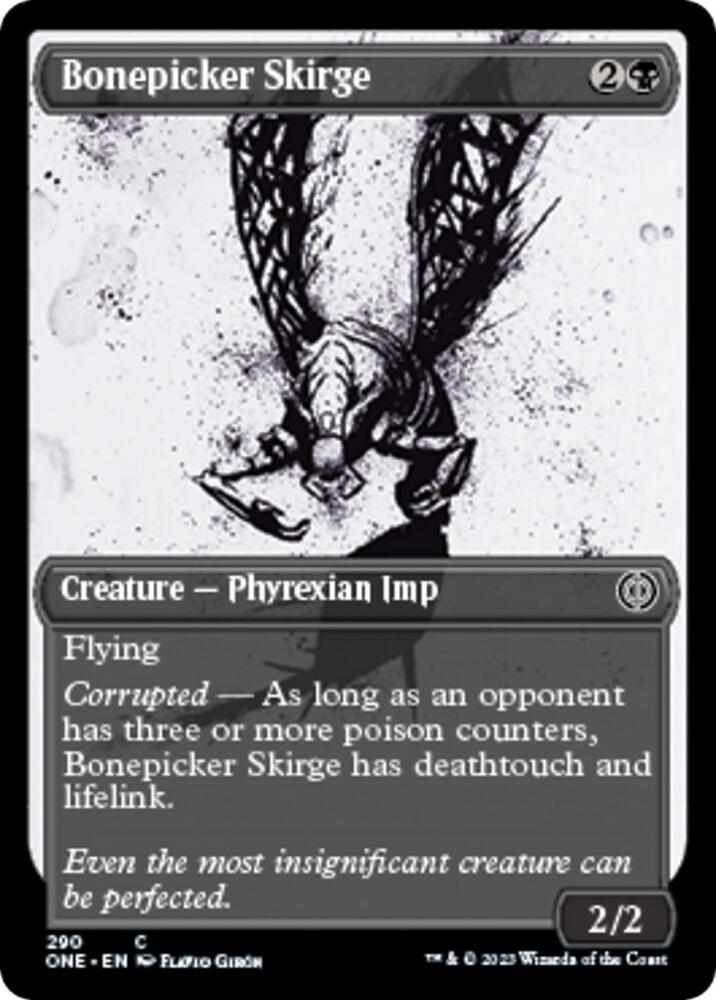 Bonepicker Skirge 290 (Phyrexia: All Will Be One)  - Showcase | Good Games Adelaide SA