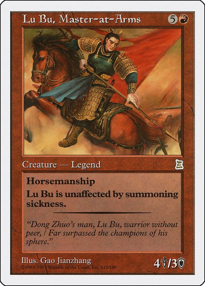 Lu Bu, Master-at-Arms 115 (Portal Three Kingdoms)  | Good Games Adelaide SA