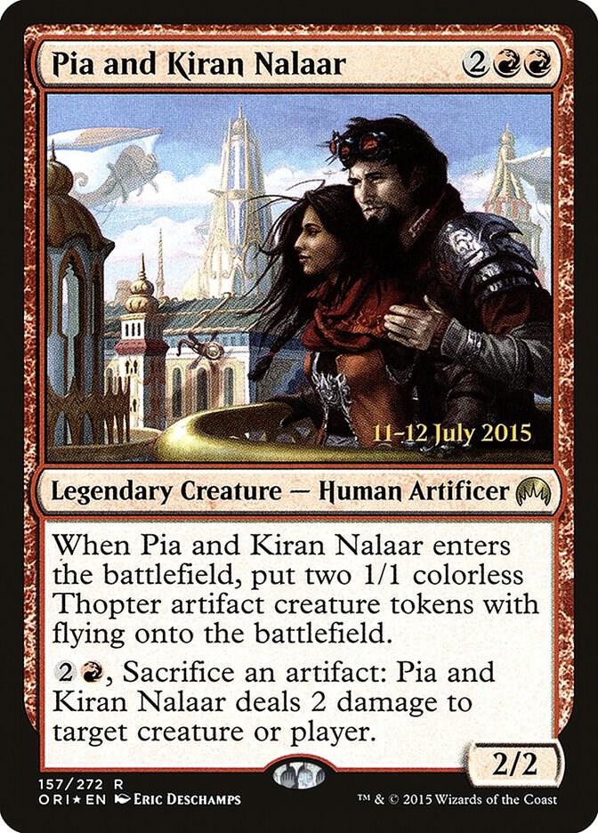 Pia and Kiran Nalaar 157 (Prerelease Cards)  - Foil | Good Games Adelaide SA