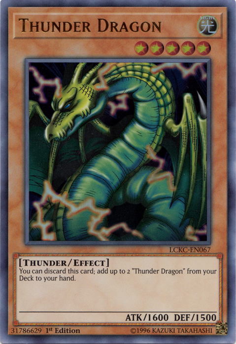 Thunder Dragon [LCKC-EN067] Ultra Rare | Good Games Adelaide SA