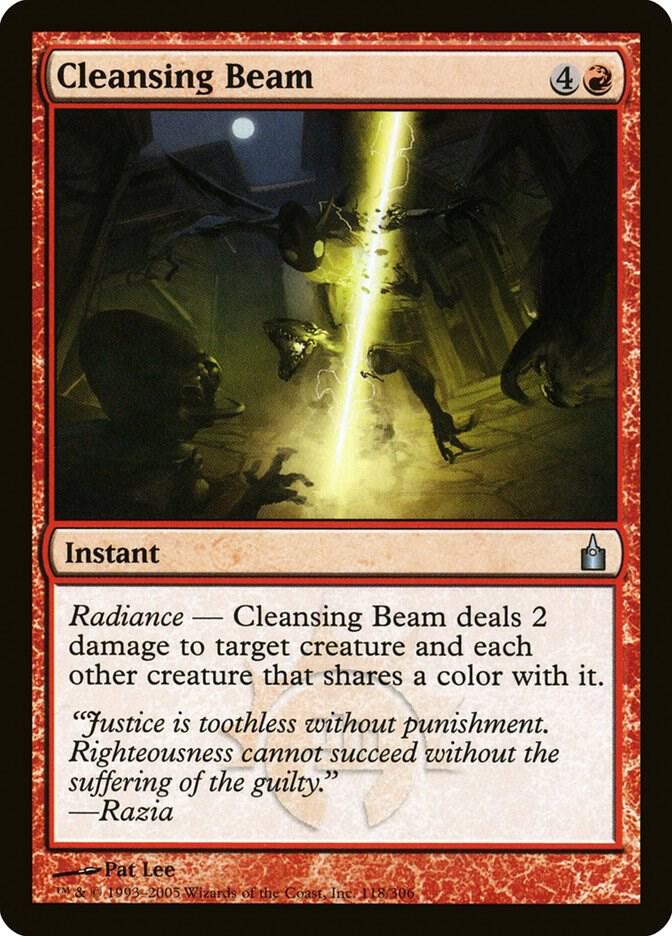 Cleansing Beam 118/306 (Ravnica: City of Guilds)  - Foil | Good Games Adelaide SA