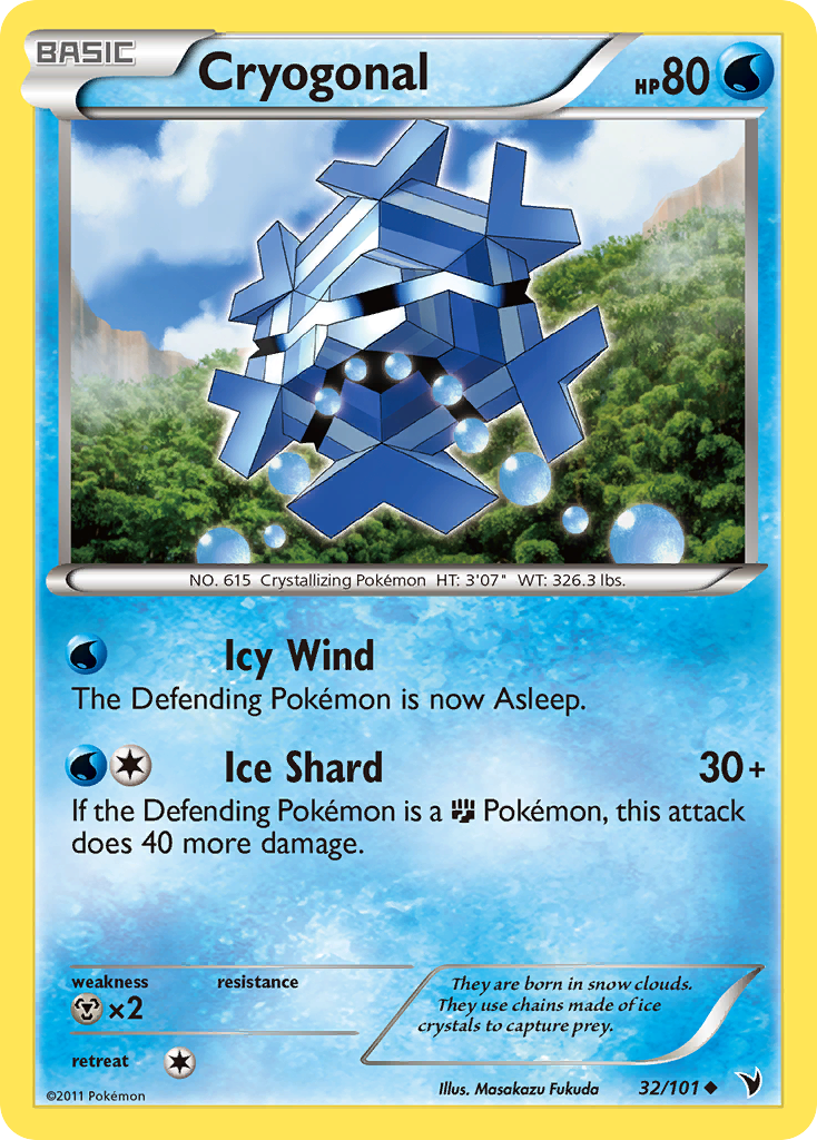 Cryogonal (32/101) [Black & White: Noble Victories] | Good Games Adelaide SA