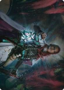 Tergrid God of Fright Art Card 27 (Art Series: Kaldheim)  | Good Games Adelaide SA