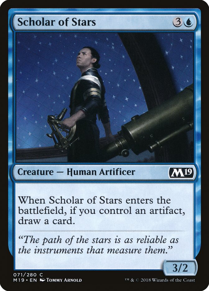 Scholar of Stars [Core Set 2019] | Good Games Adelaide SA